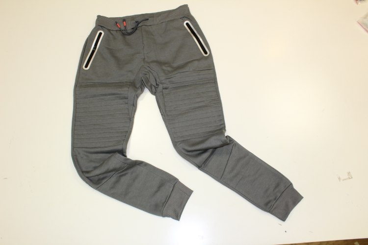 מכנס פוטר גבר עיצוב כיס אפור ירוק