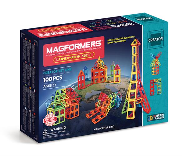 מגפורמרס 100  מגנטים  מסביב לעולם