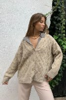 קרדיגן סריג לואיס