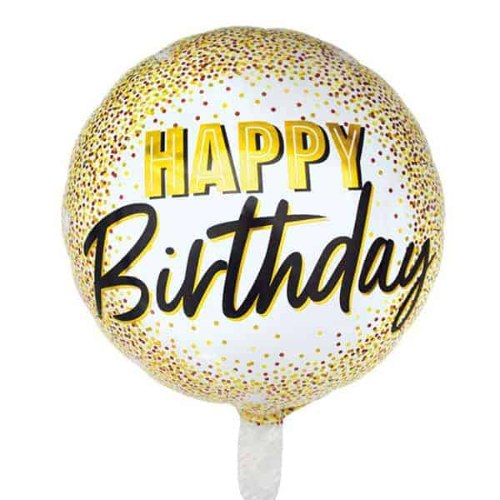 בלון עיגול Happy Birthday