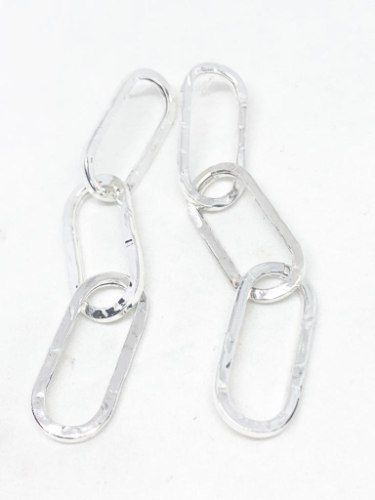 עגילי מדלן כסף