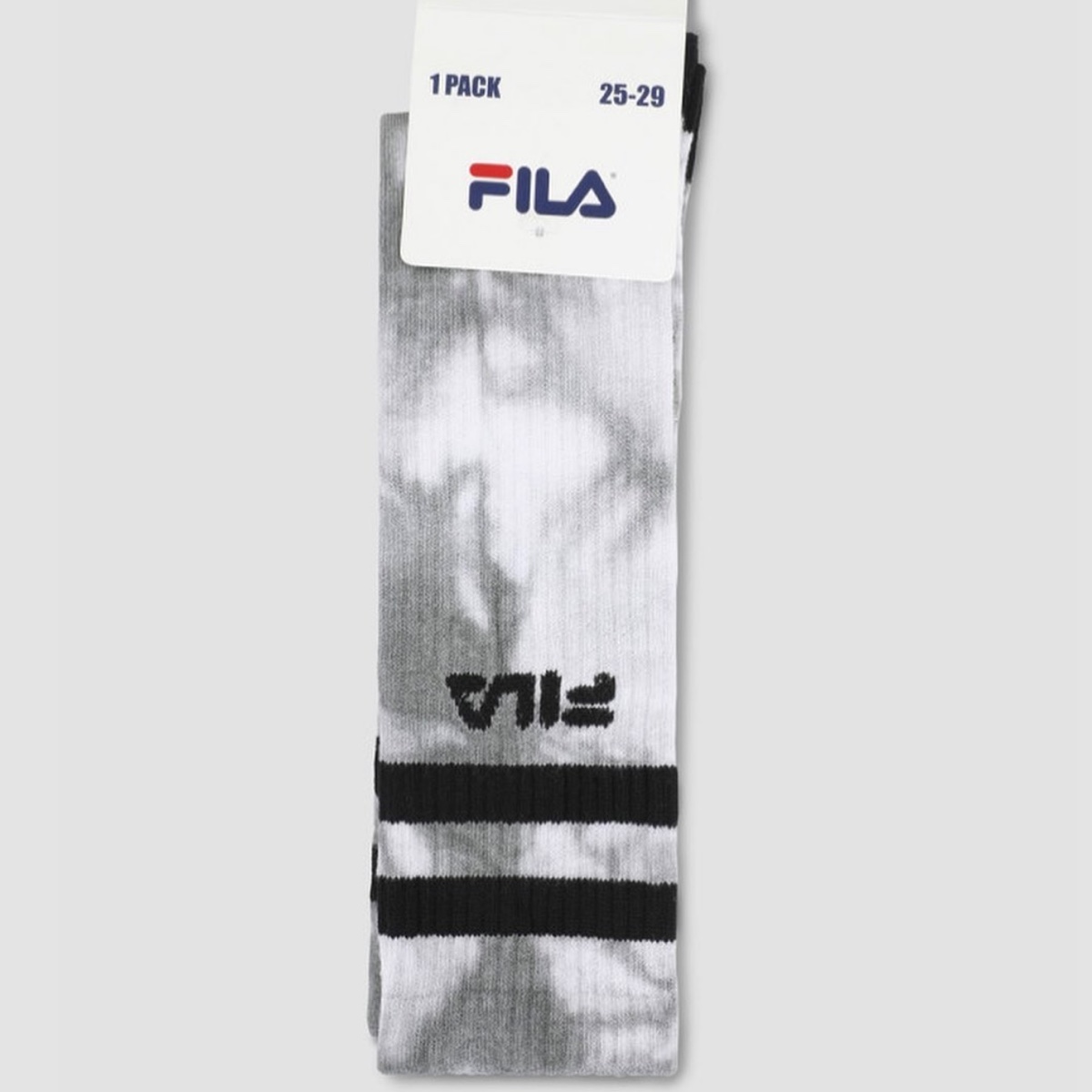 זוג גרביים טאי דאי שחורות ארוכות FILA- מידות 25-39