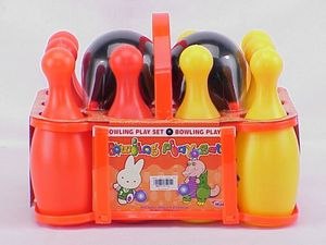 סט באולינג עם 2 כדורים