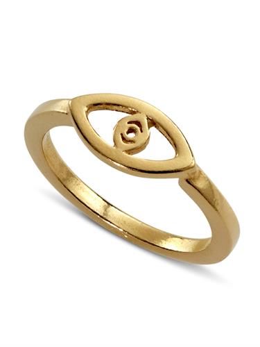 טבעת עין זהב