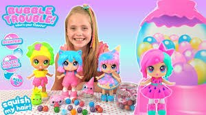 בובות באבל טראבל במגוון דוגמאות