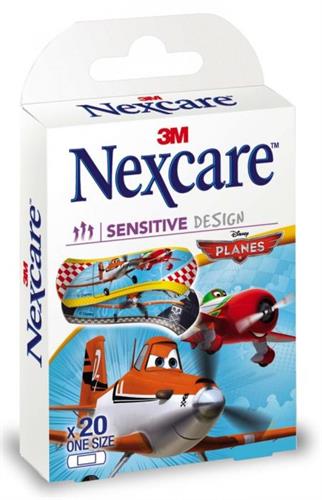 Nexcare פלסטר לילדים דיסני מטוסי על 20 יחידות