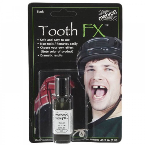 צבע שיניים - שחור