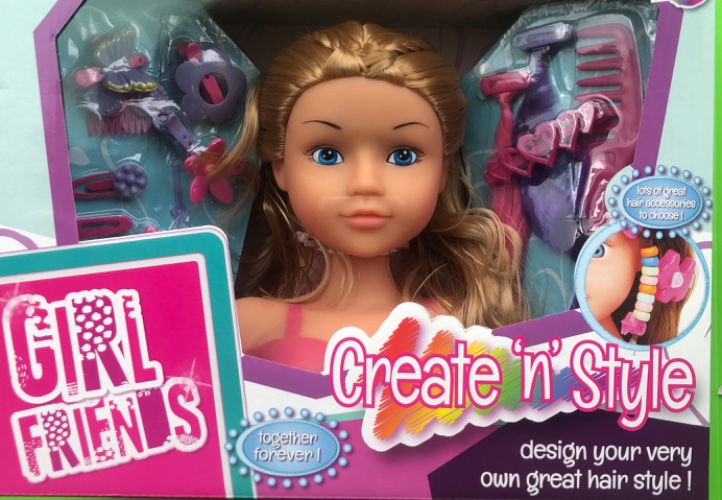 בובה לסידור שיער