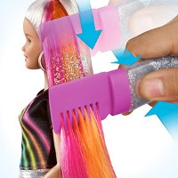 ברבי שיער צבעי הקשת