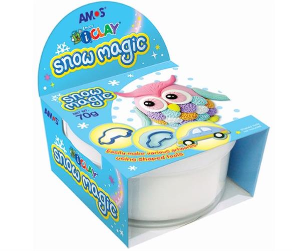 חימר-קל שלג 70 גר' AMOS