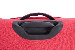 סט 3 מזוודות SWISS בד איכותיות קלות במיוחד עם מנעול TSA - אדום