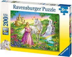 פאזל 200 חלקים נסיכה  - ravensburger puzzle