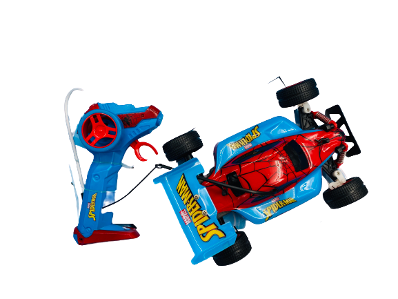 מכונית שלט ספיידרמן כולל סוללות נטענות