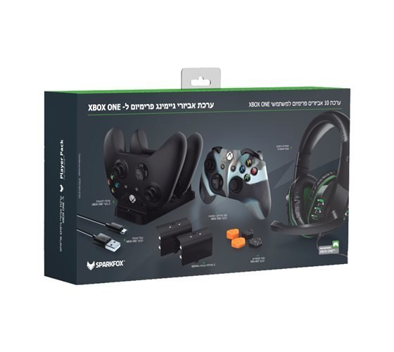ערכת אביזרי גיימינג פרימיום לאקסבוקס XBOX ONE S/X - Sparkfox