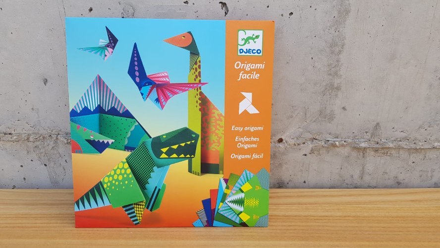 יצירה - אוריגמי דינוזאורים