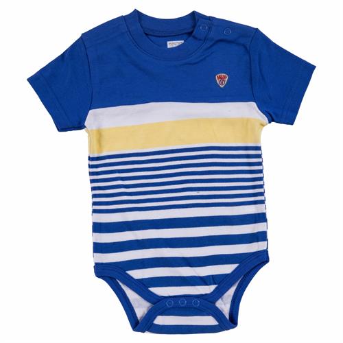 בגד גוף 7173 כחול - צהוב - לבן