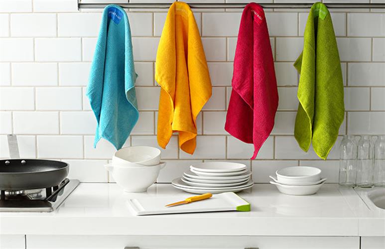 זוג מגבות מגנטיות למטבח