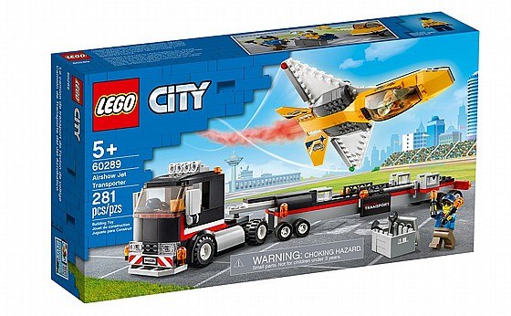 לגו סיטי – מוביל מטוס פעלולים 60289