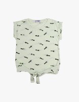 חולצה  עם קשירה בנות