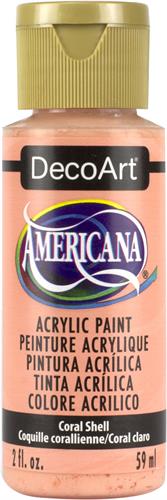צבע אמריקנה 59 מ"ל Coral Shell DA316