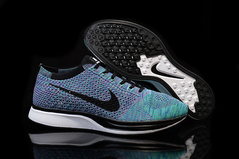nike flyknit cyan