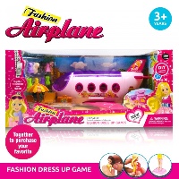 סט חוף יופי מטוס,בובת ואביזרים