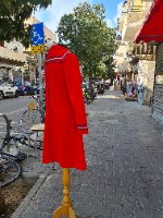 שמלה אדומה מיוחדת מידה S/M