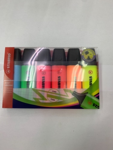 סט מרקרים 6 יח