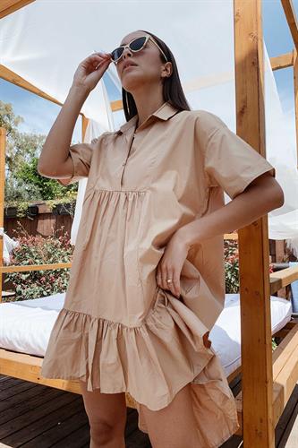 שמלת בוהו בז' ליב