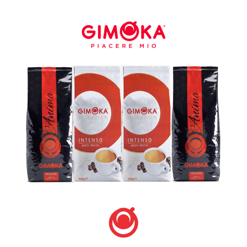 מארז לאוהבי קפה חזק ומעורר | Gimoka Mix