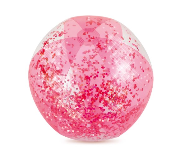 כדור חוף ורוד נצנצים51 ס"מ