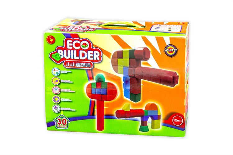 קוביות הרכבה- ערכת בסיס ECO BUILDER