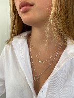 שרשרת דומיניק כסף