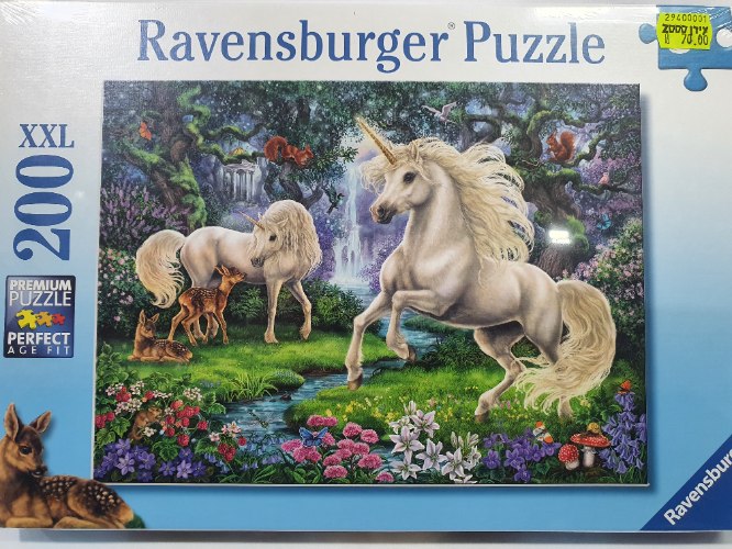 פאזל חדי קרן ובמבי 200 חלקים