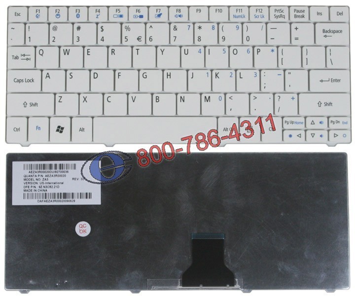 keyboard acer aspire one