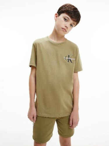 טישירט CK בייסיק זית