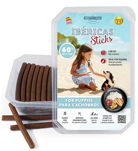 חטיפי סטיק לגורים איבריקאס 350 גרם