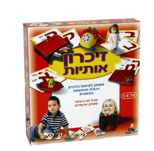 זיכרון אותיות