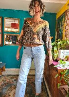 סוודר בגאומטריה מושלמת מידה M/L