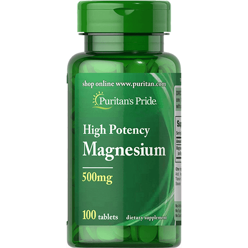 -- מגנזיום אוקסיד -- 100 יח' | 500 מג