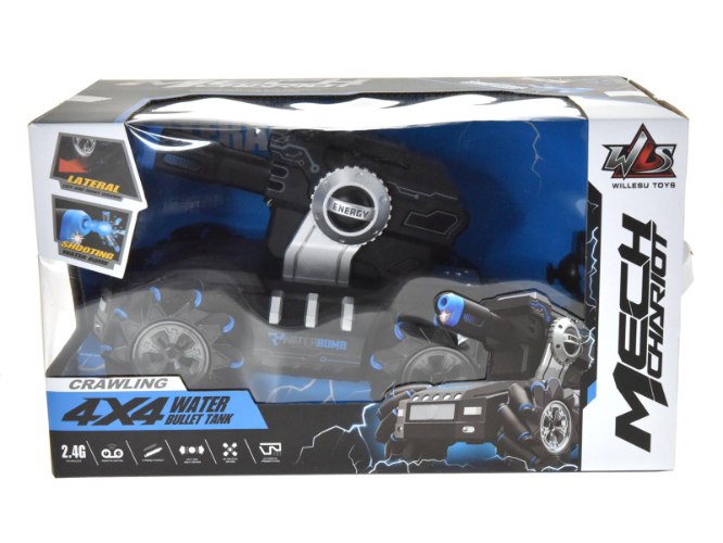 טנק שלט כף יד יורה כדורי מים