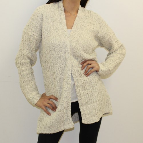 עליונית סריג עבה נשים קרם