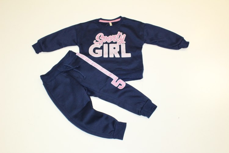 חליפת פוטר GIRL כחול