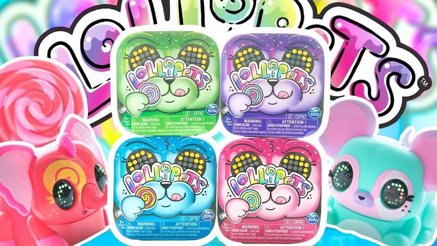 LOLLIPETS- אוסף חיות מחמד+סוכריה- להיט!