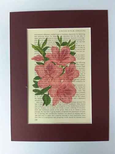 הדפס וינטג` פרחים