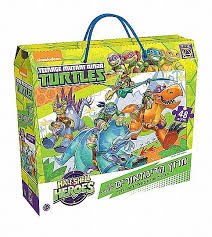 פאזל רצפה צבי הנינג'ה 48 חלקים