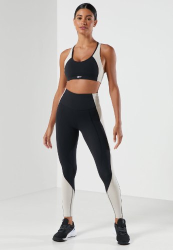 טייץ REEBOK שחור/בז'