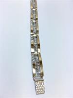 צמיד נשים כסף 925 משולב זהב MY05130043285