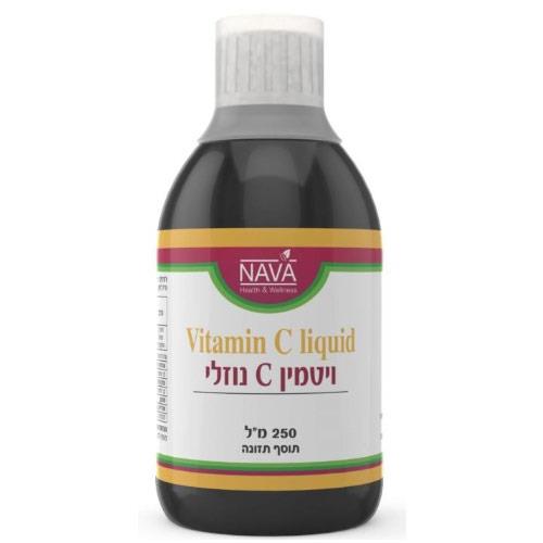 ויטמין C נוזלי, 250 מ"ל, נאוה