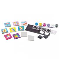 אמנות בחרסינה מגנטים חדי-קרן - 4M